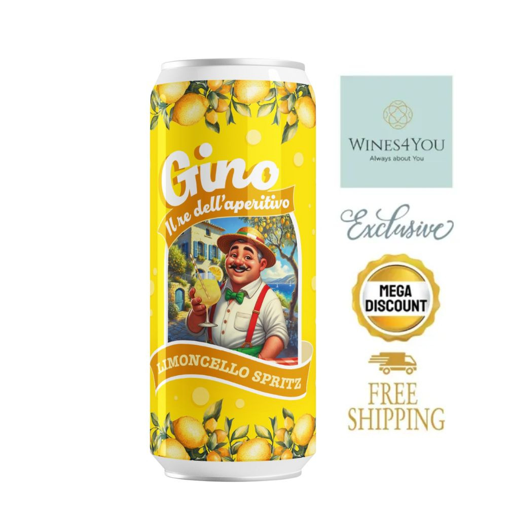 Gino Il Re dell'Aperitivo Limoncello Spritz Cocktail Italy